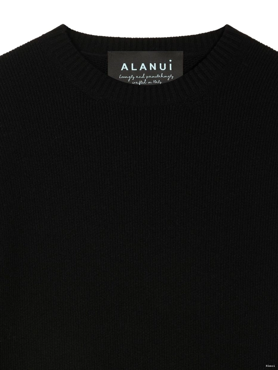 Affordable crew-neck A Alanui Knit Finest T-shirt Women 0703